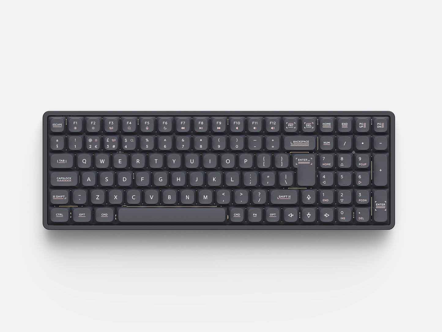 IQUNIX Magi75/96 Aluminum Low Profile Mechanical Keyboard