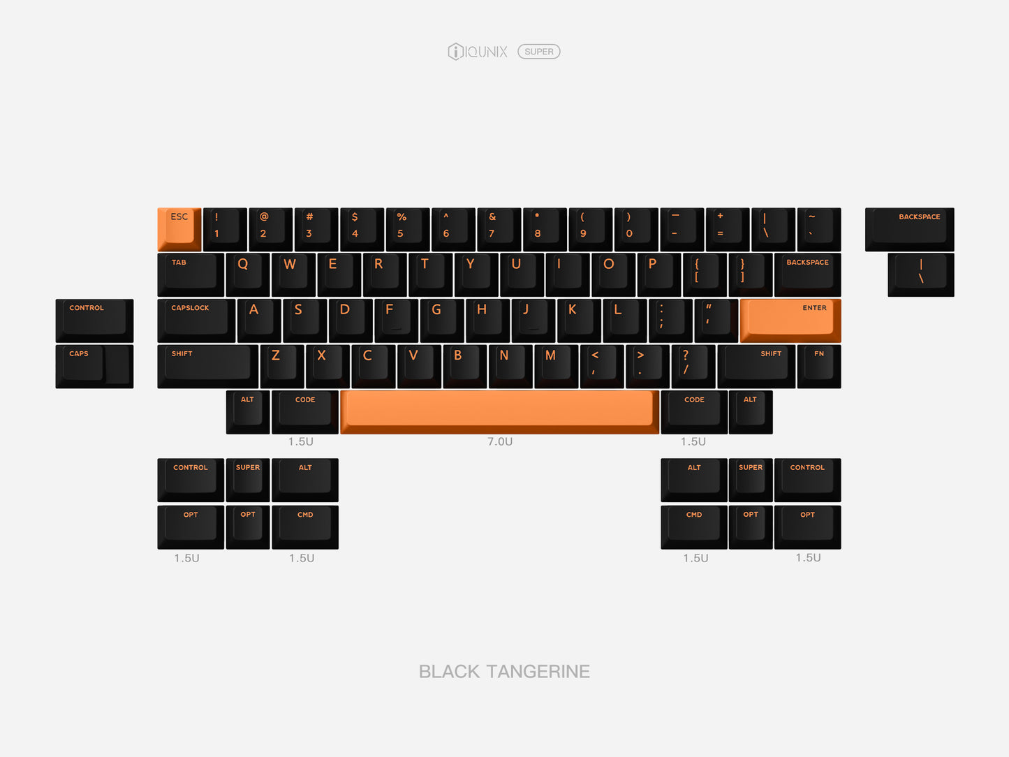 Tilly 60 PBT Keycaps Set