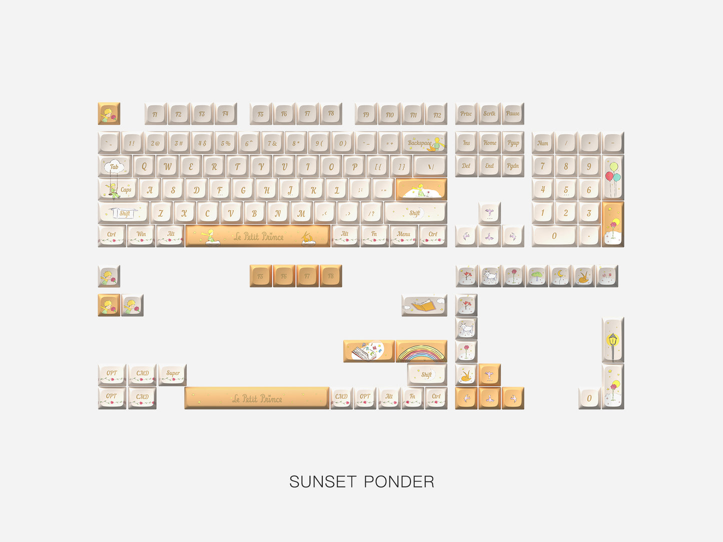 IQUNIX PBT Keycaps Set