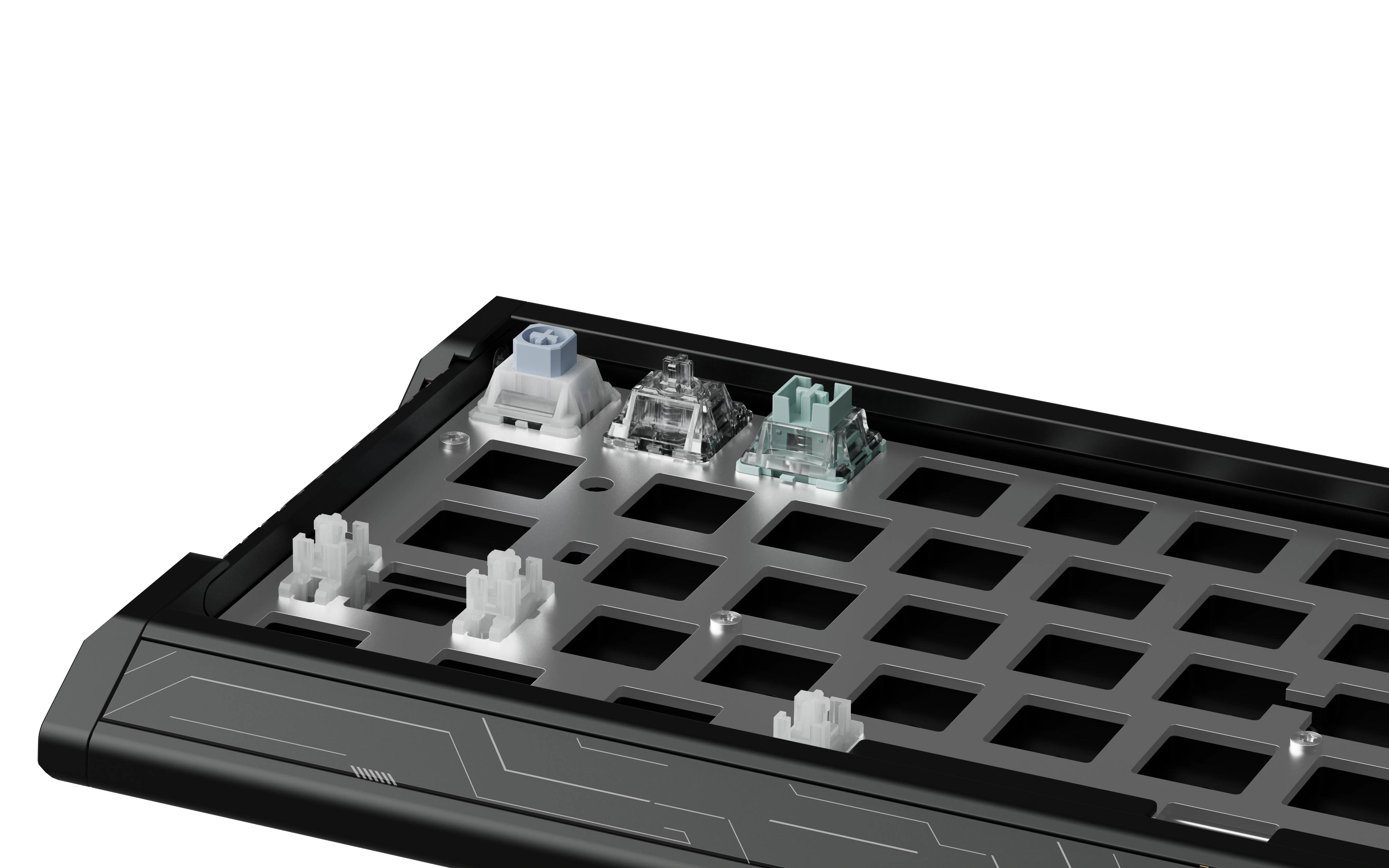 EV63 magnetic switch mounting plate