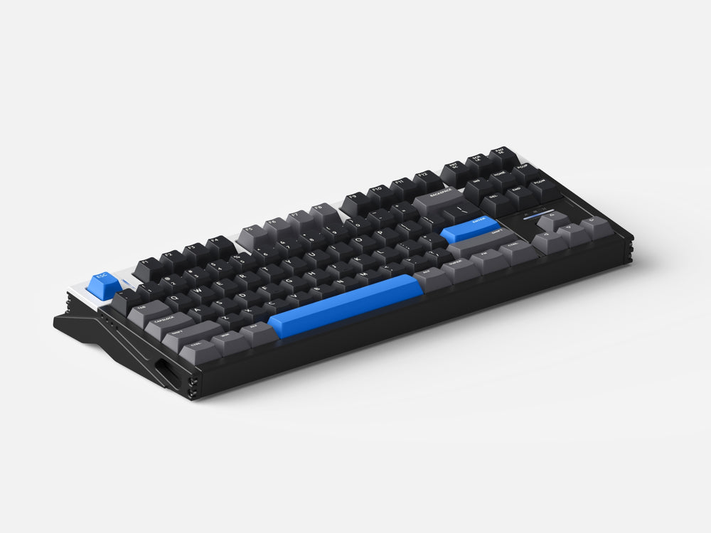 IQUNIX EZ75 HE vista laterale prospettica della costruzione premium in alluminio