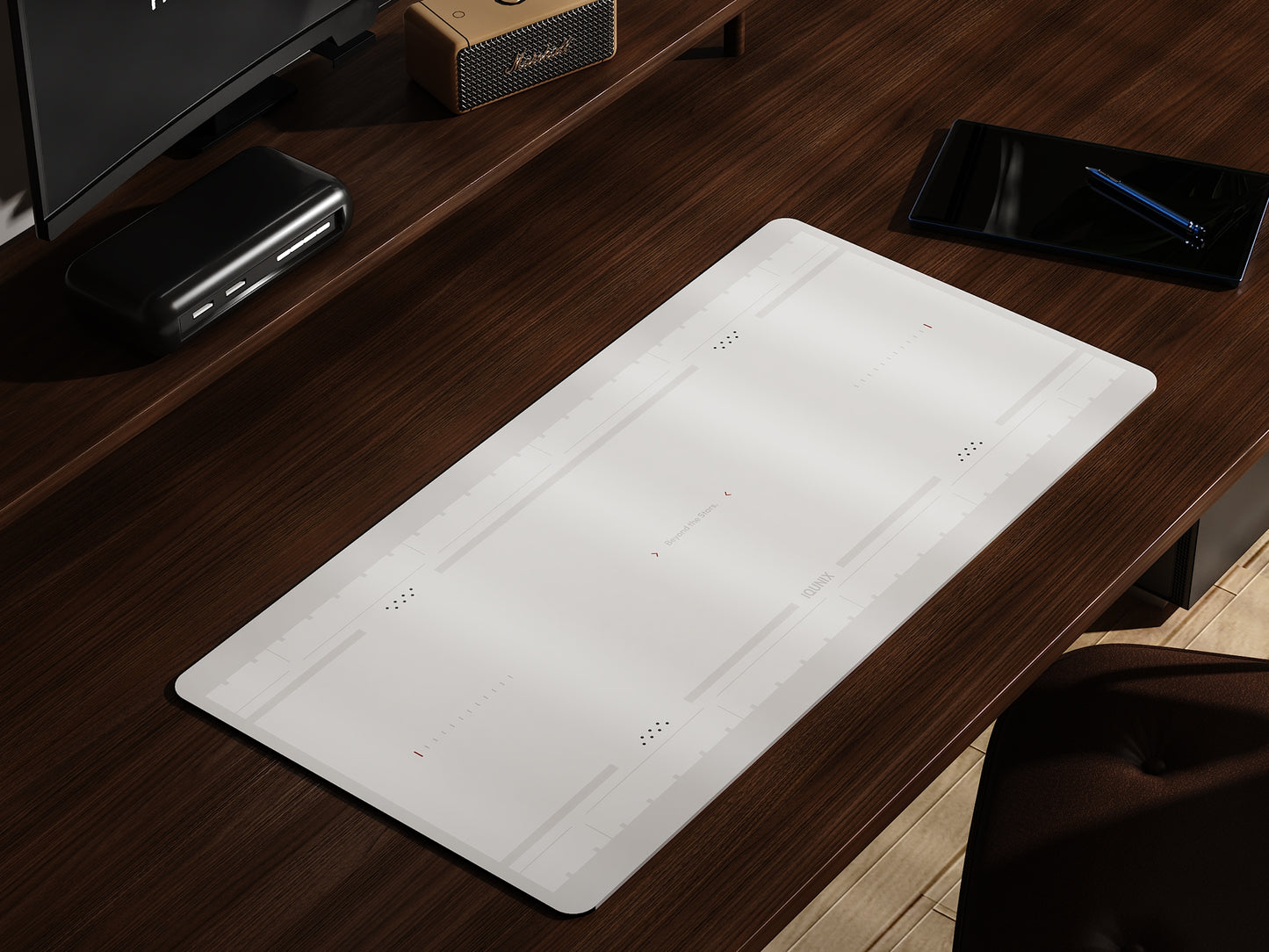 IQUNIX MQ80 Astral White Desk Mat