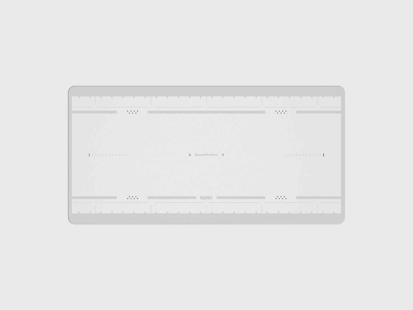 IQUNIX MQ80 Astral White Desk Mat