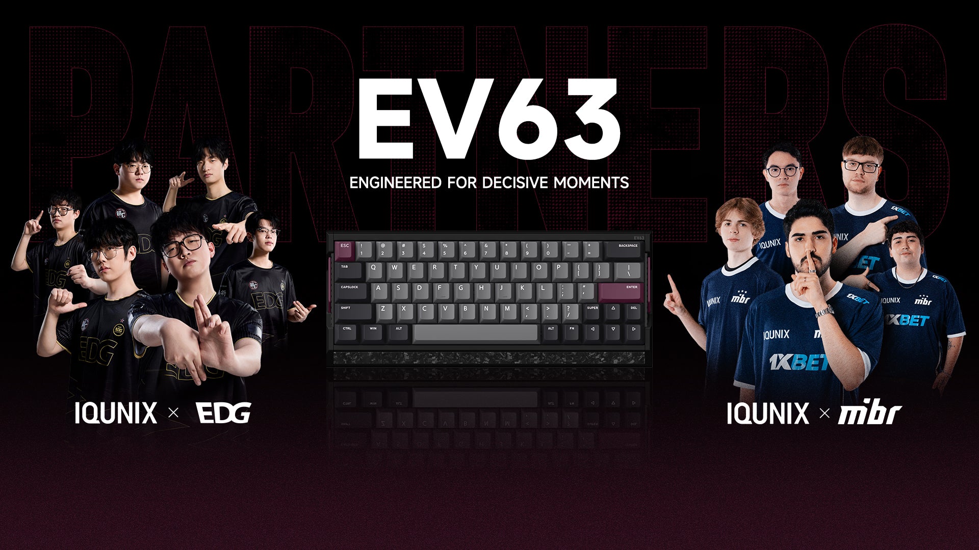 IQUNIX EV63 Hall Effect Keyboard – IQUNIX.com