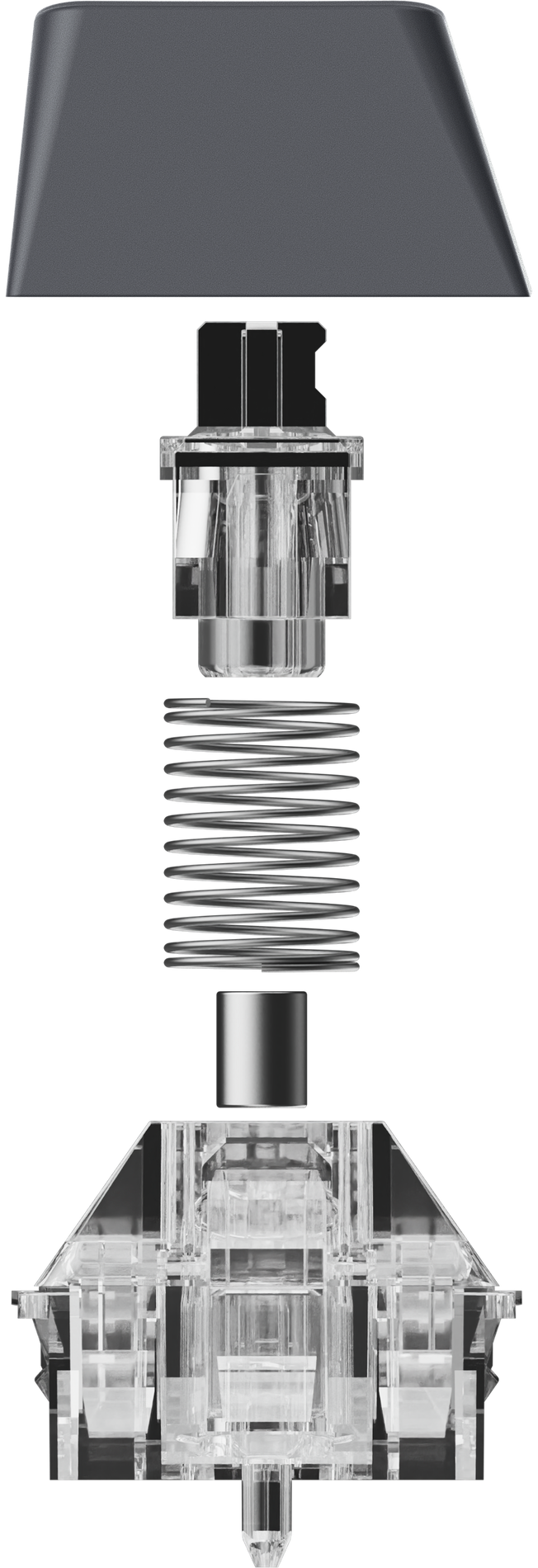 Exploded magnetic switch