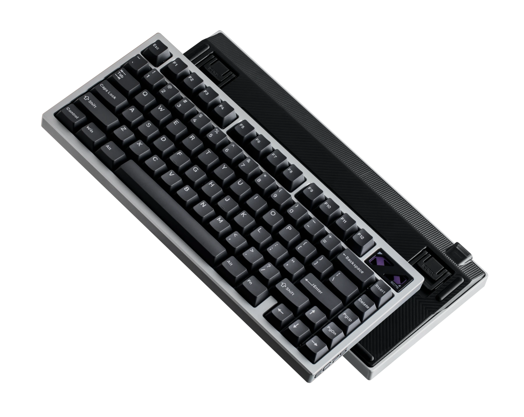 EC75 Shadowblade performance exploded keyboard view