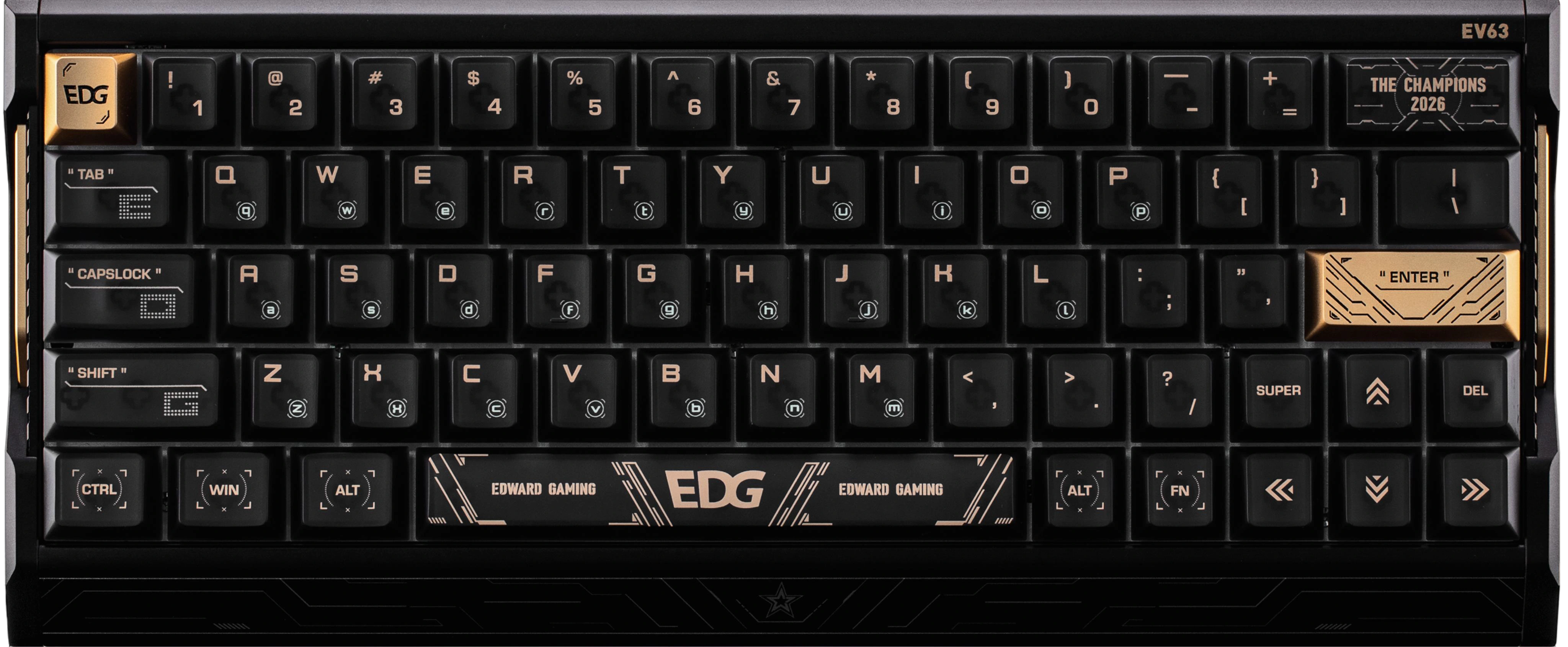 EV63 EDG Edition with adjustable RGB lighting