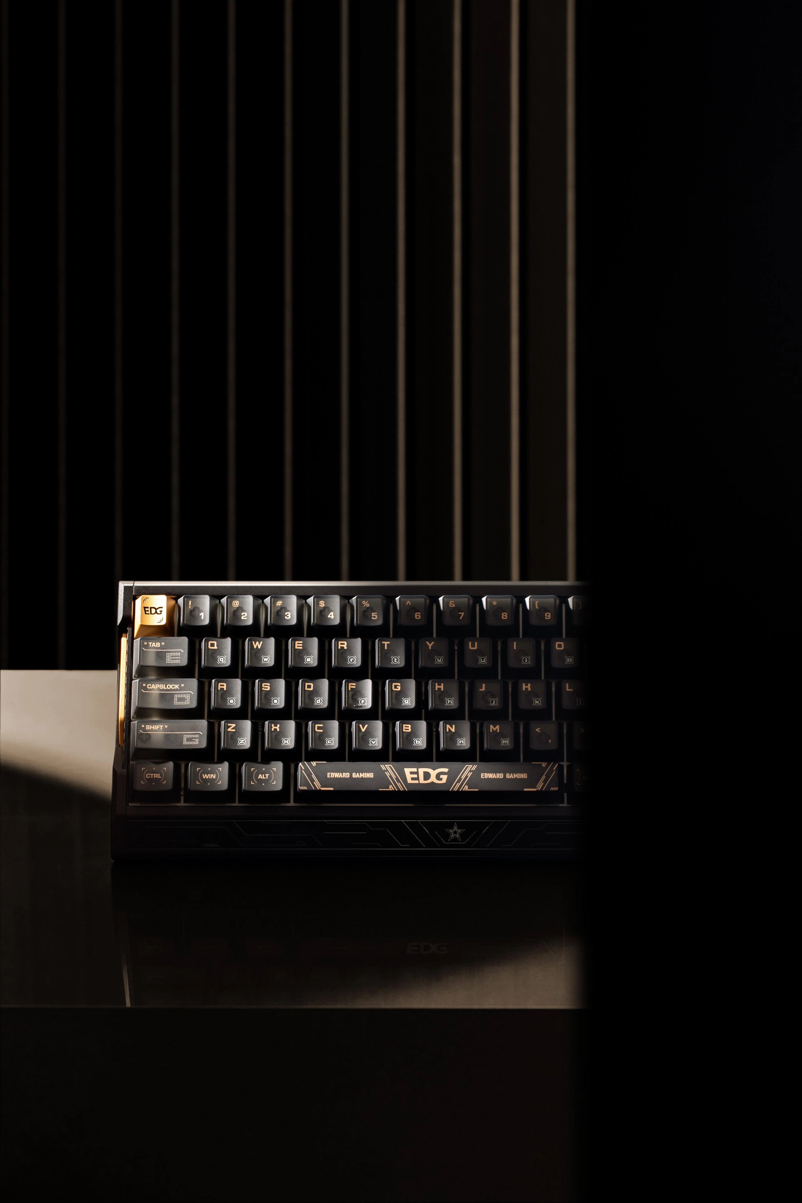 EV63 front view on a desk