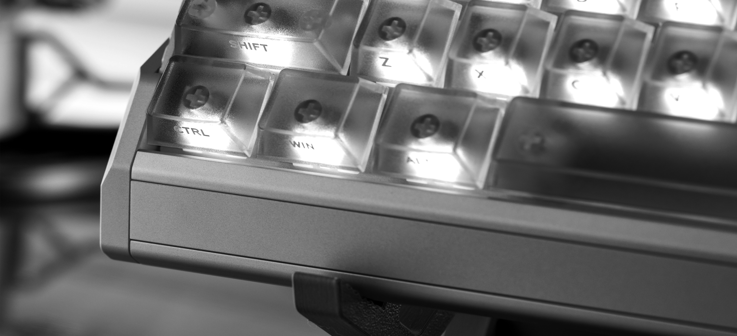 EV63 CNC-machined front edge detail